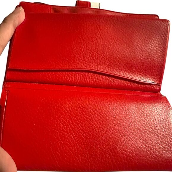 Vintage Vinyl Wallet 1970's red, white and blue. Dart Mfg company Dallas Tx. - Picture 9 of 12